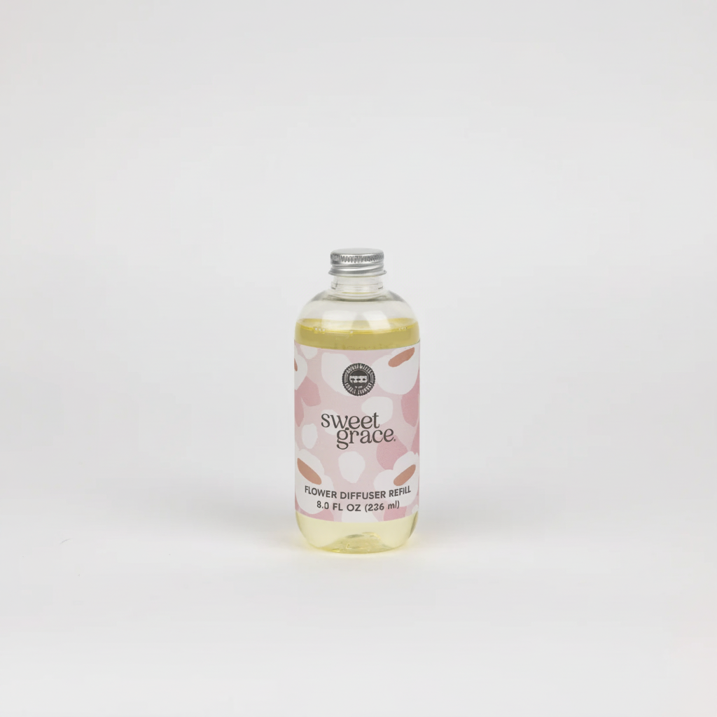 Sweet Grace Flower Diffuser Refill 8 fl oz bottle